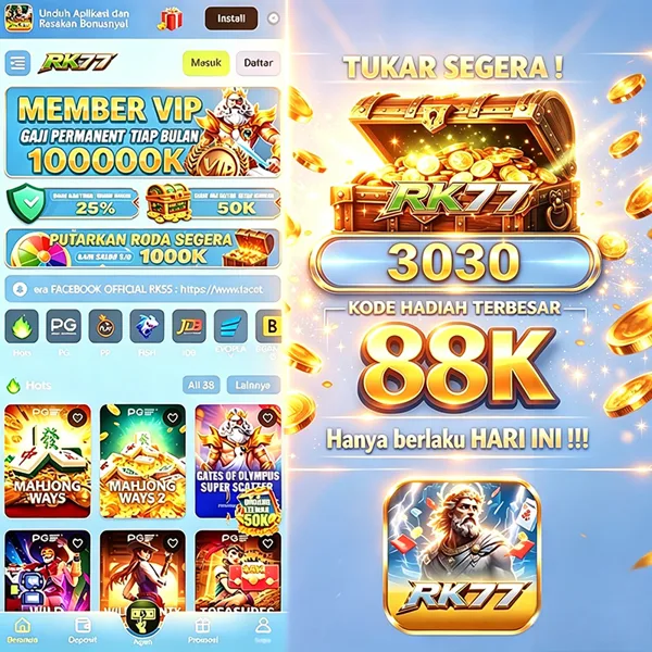 RK77 Login Resmi APK 2026